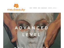 Tablet Screenshot of me2beauty.com